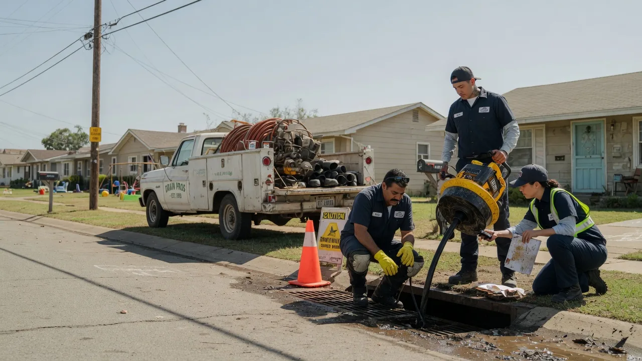 Drain Cleaning in Waring, TX near me